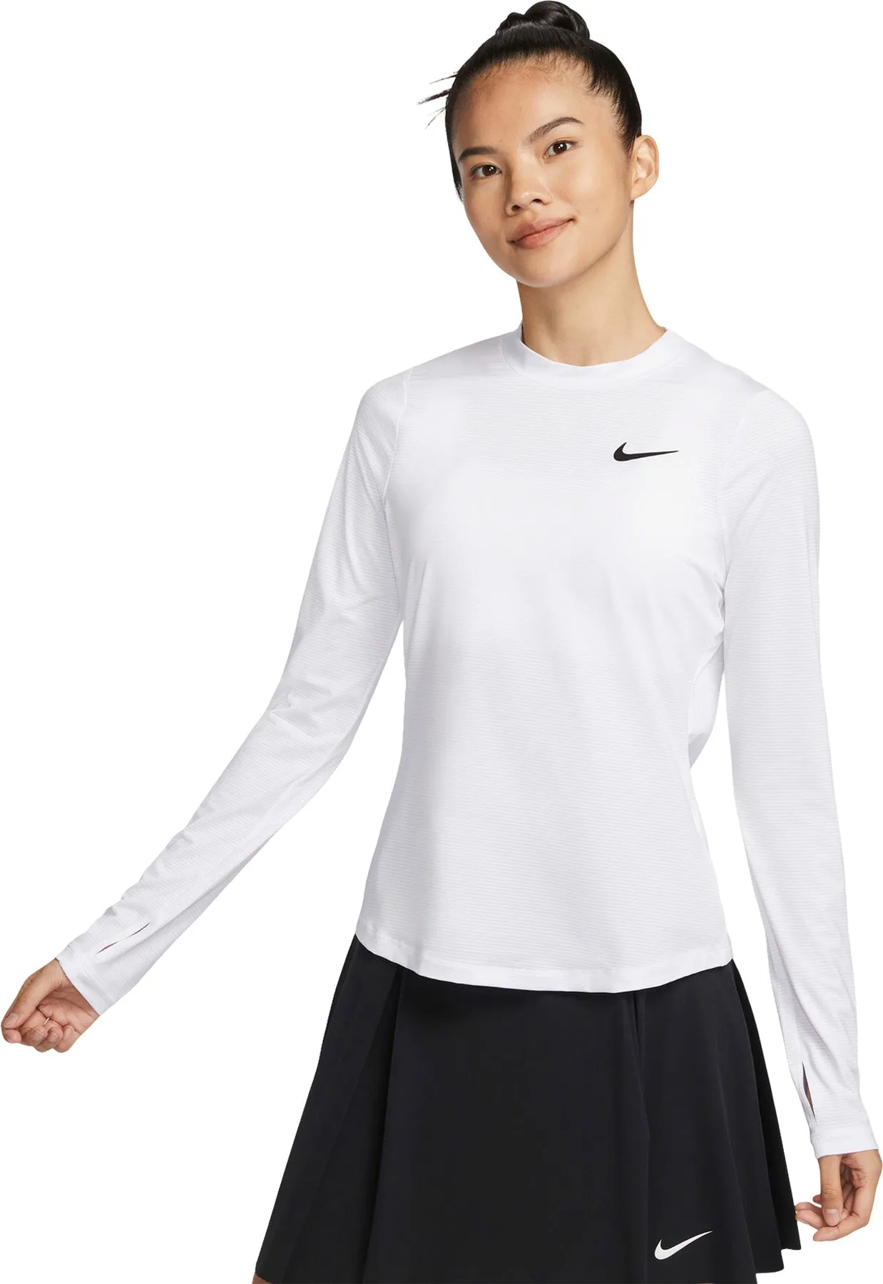 Dri-FIT UV Victory Long-Sleeve Printed Golf Top - Women's|-|Haut de golf imprimé à manches longues Dri-FIT UV Victory - Femme sold by Altitude Sports