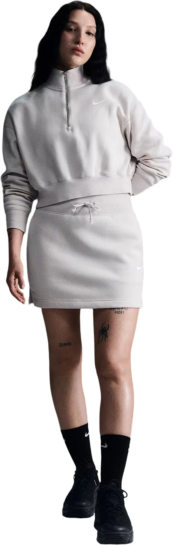 Sportswear Phoenix Fleece 1/4-Zip Cropped Sweatshirt - Women's|-|Chandail en molleton écourté à glissière 1/4 Sportswear Phoenix - Femme sold by Altitude Sports product image thumbnail 3