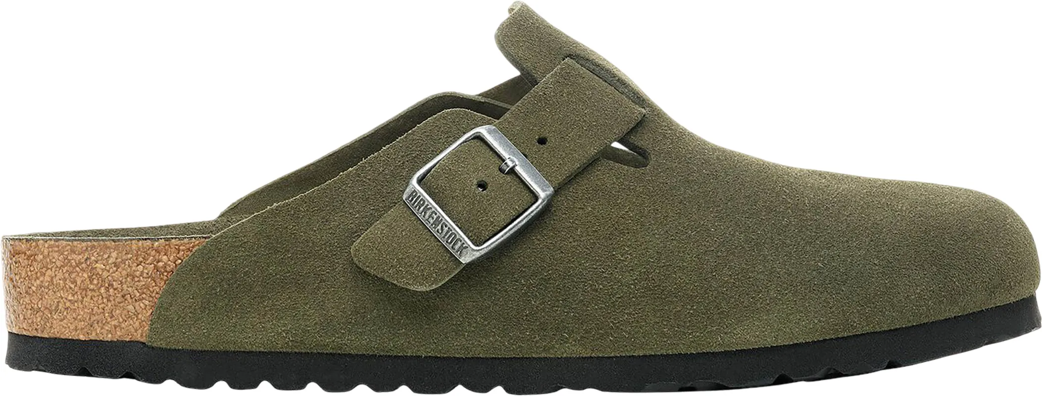 Boston Soft Footbed Suede Leather Clog - Unisex|-|Sabot en cuir suède à semelle souple Boston - Unisexe sold by Altitude Sports