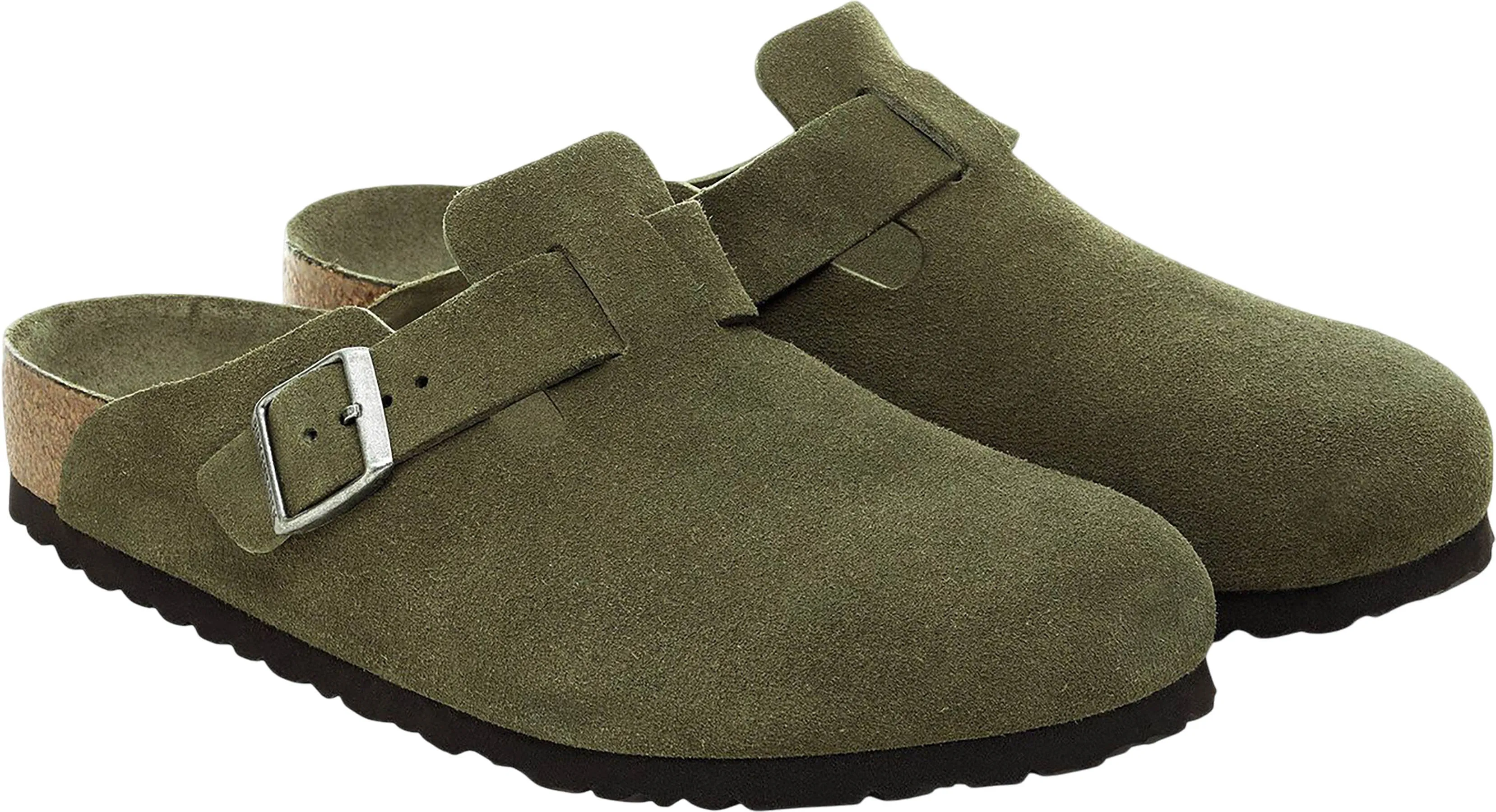 Boston Soft Footbed Suede Leather Clog - Unisex|-|Sabot en cuir suède à semelle souple Boston - Unisexe sold by Altitude Sports product image thumbnail 2