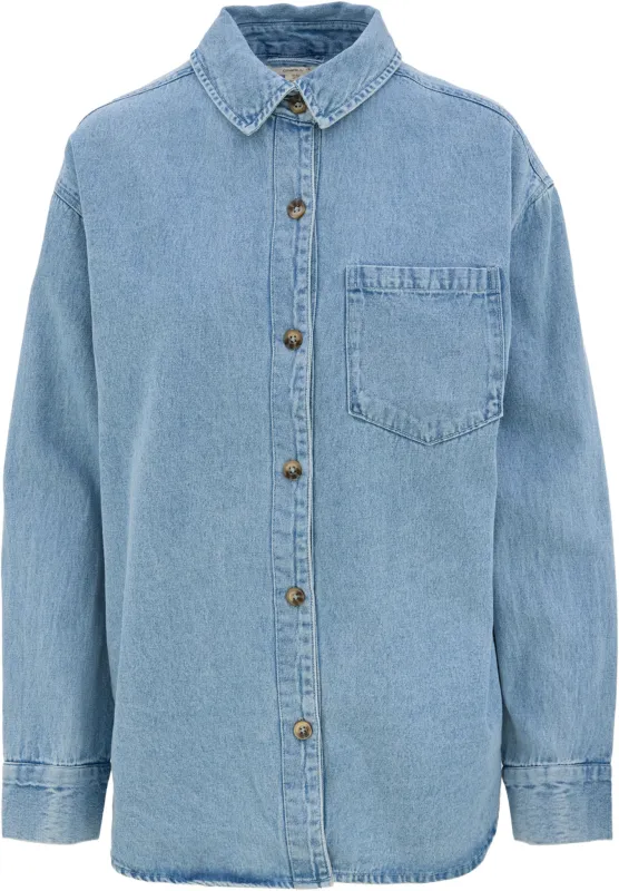 Sevie Denim Shacket - Women's|-|Manteau-chemise en denim Sevie - Femme sold by Altitude Sports