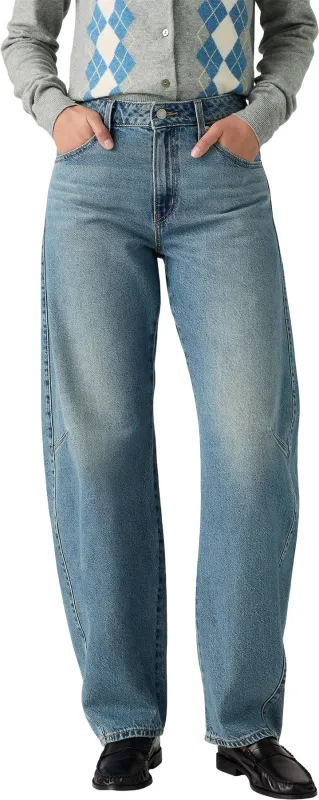 Baggy Dad Barrel Jeans - Women's|-|Jean ample coupe baril - Femme sold by Altitude Sports