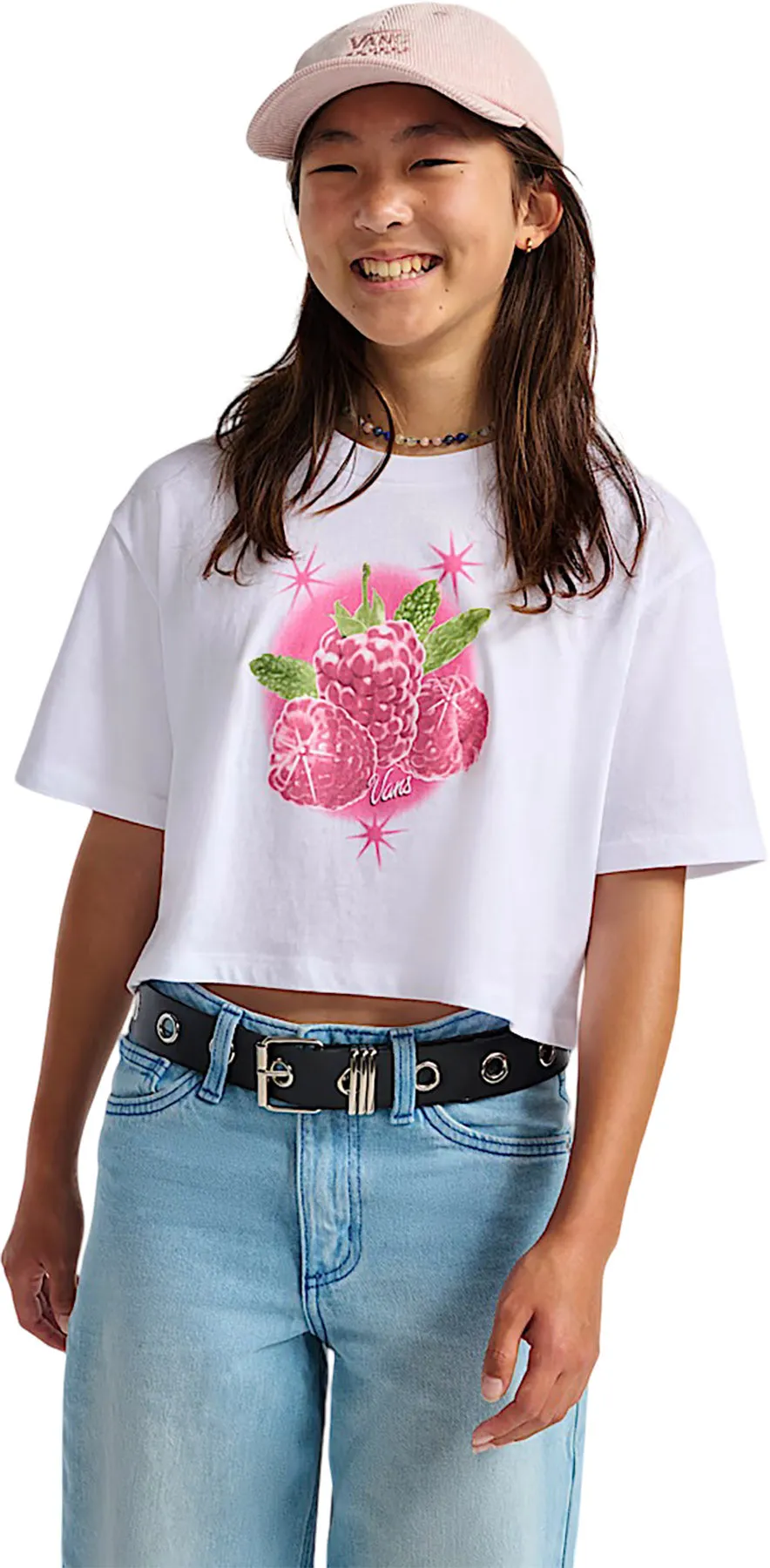 Star Berries Crop T-Shirt - Girls|-|T-shirt écourté Star Berries - Fille sold by Altitude Sports product image thumbnail 3