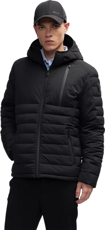 Henrik Lightweight Stretch Puffer Jacket with Fixed Hood - Men's|-|Manteau matelassé extensible et léger avec capuchon fixe Henrik - Homme sold by Altitude Sports