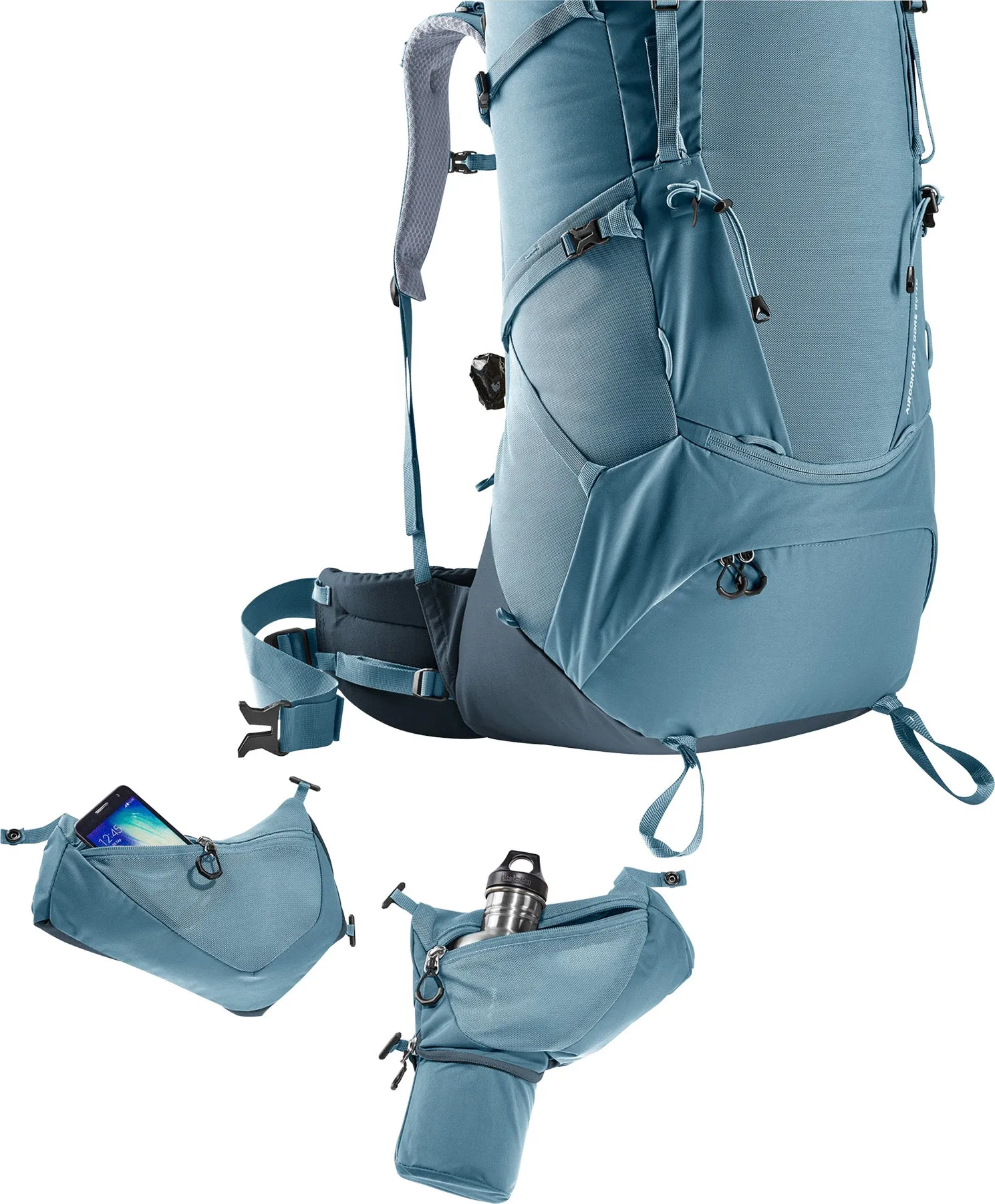 Aircontact Core Trekking Backpack 60+10L - Unisex|-|Sac à dos de randonnée Aircontact Core 60+10L - Unisexe sold by Altitude Sports product image thumbnail 4
