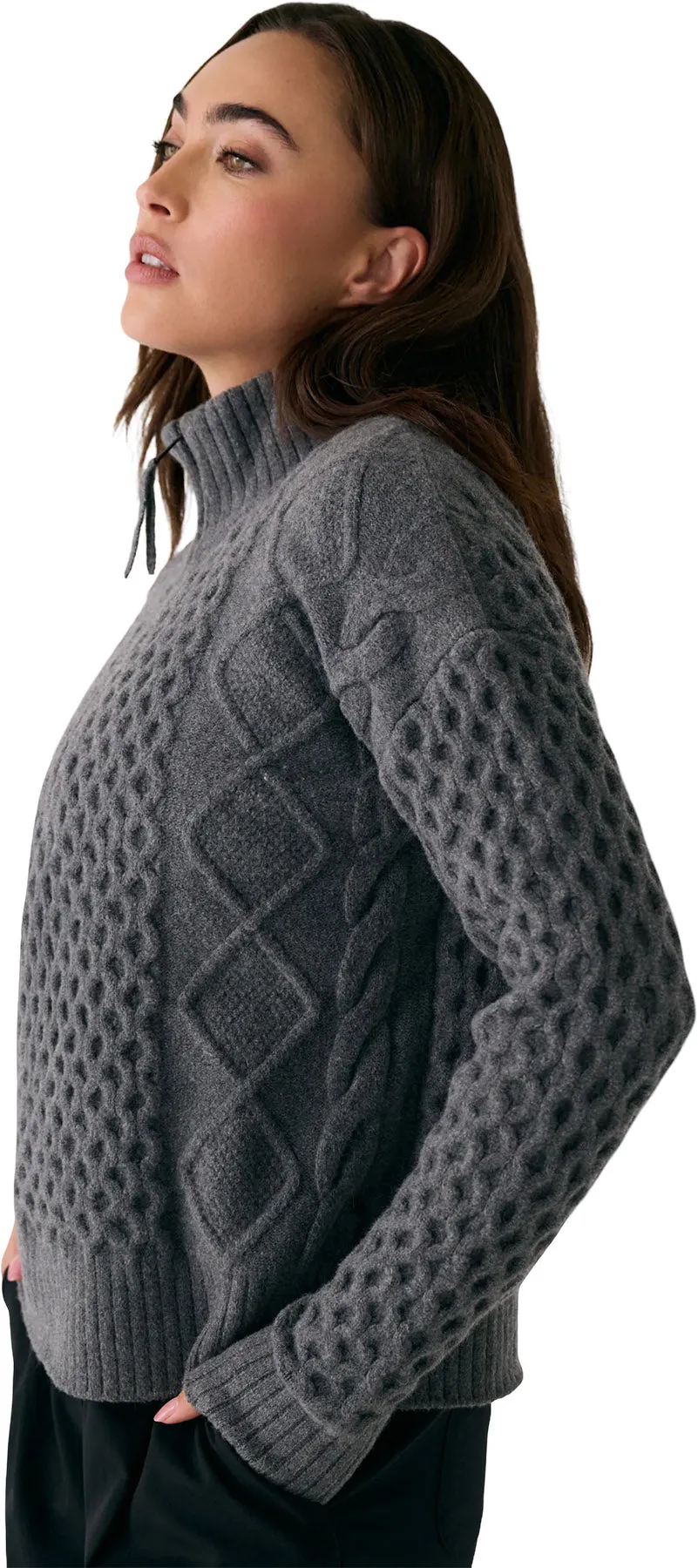 Camila 1/2 Zip Sweater - Women's|-|Chandail à demi-glissière Camila - Femme sold by Altitude Sports product image thumbnail 3