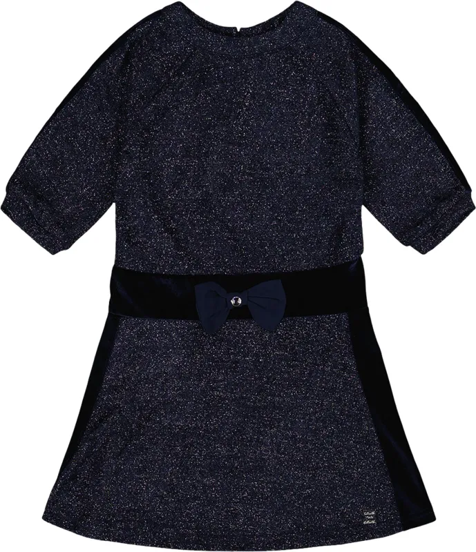 3/4 Sleeve Lurex Dress - Little Girl|-|Robe en lurex à manches 3/4 - Petite fille sold by Altitude Sports