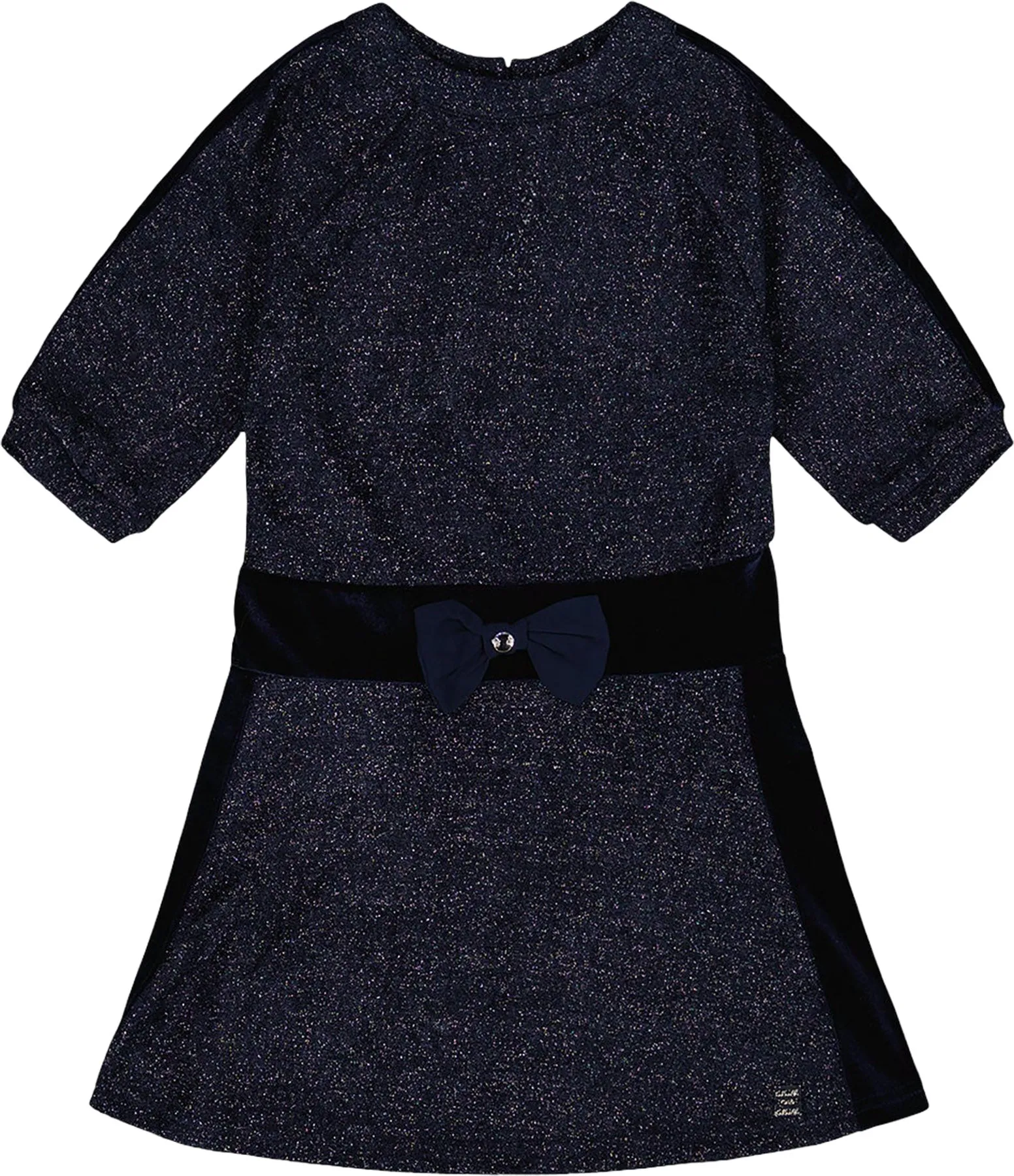3/4 Sleeve Lurex Dress - Little Girl|-|Robe en lurex à manches 3/4 - Petite fille sold by Altitude Sports