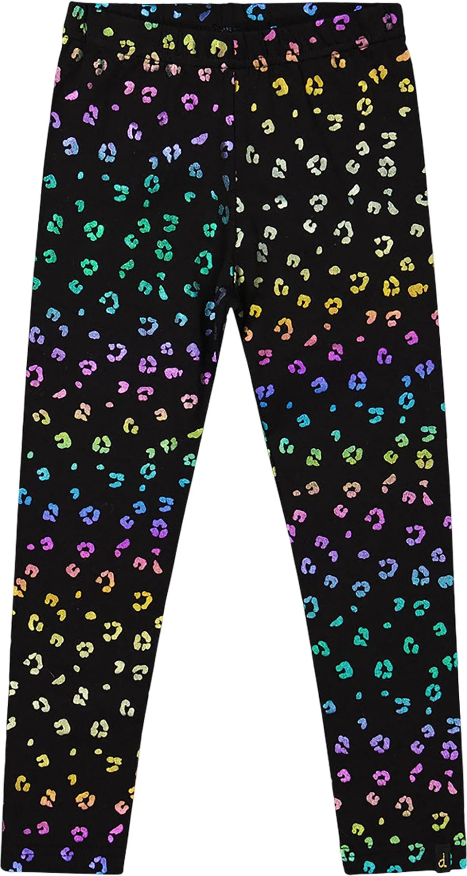Multicolor Leopard Stretch Jersey Leggings - Big Girl|-|Legging en jersey extensible Multicolore Leopard - Grande fille sold by Altitude Sports