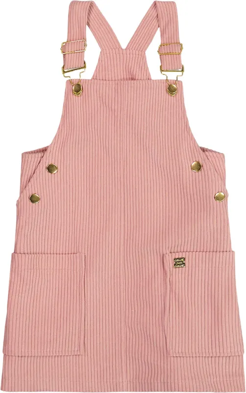 Corduroy Overall Dress - Big Girl|-|Robe salopette en velours côtelé - Grande fille sold by Altitude Sports