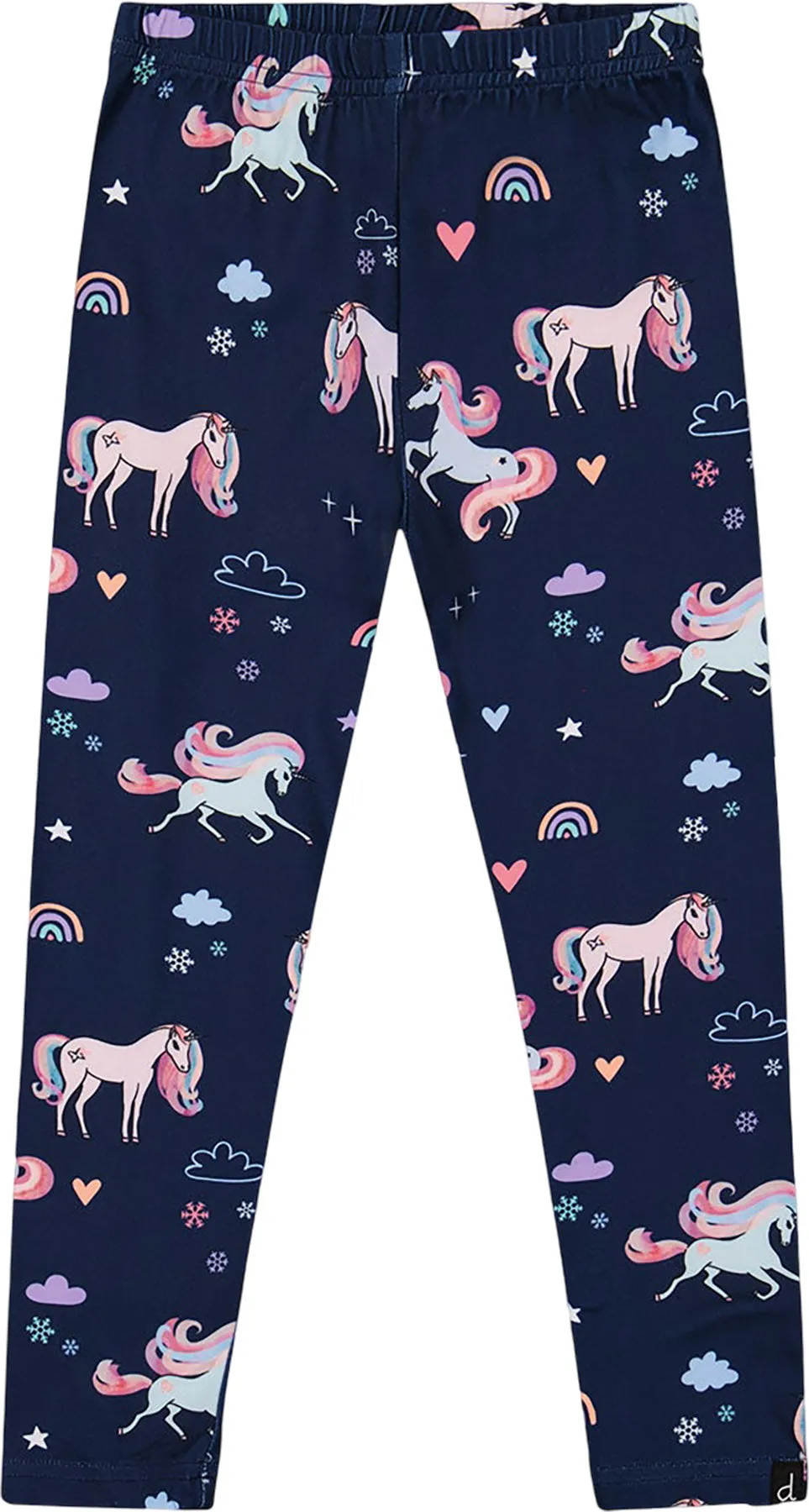 Lilac Unicorn Stretch Jersey Leggings - Big Girl|-|Legging en jersey extensible Lilac Licorne - Grande fille sold by Altitude Sports