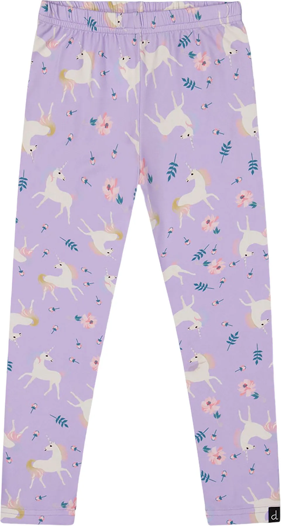Lilac Unicorn Stretch Jersey Leggings - Big Girl|-|Legging en jersey extensible Lilac Licorne - Grande fille sold by Altitude Sports product image thumbnail 2