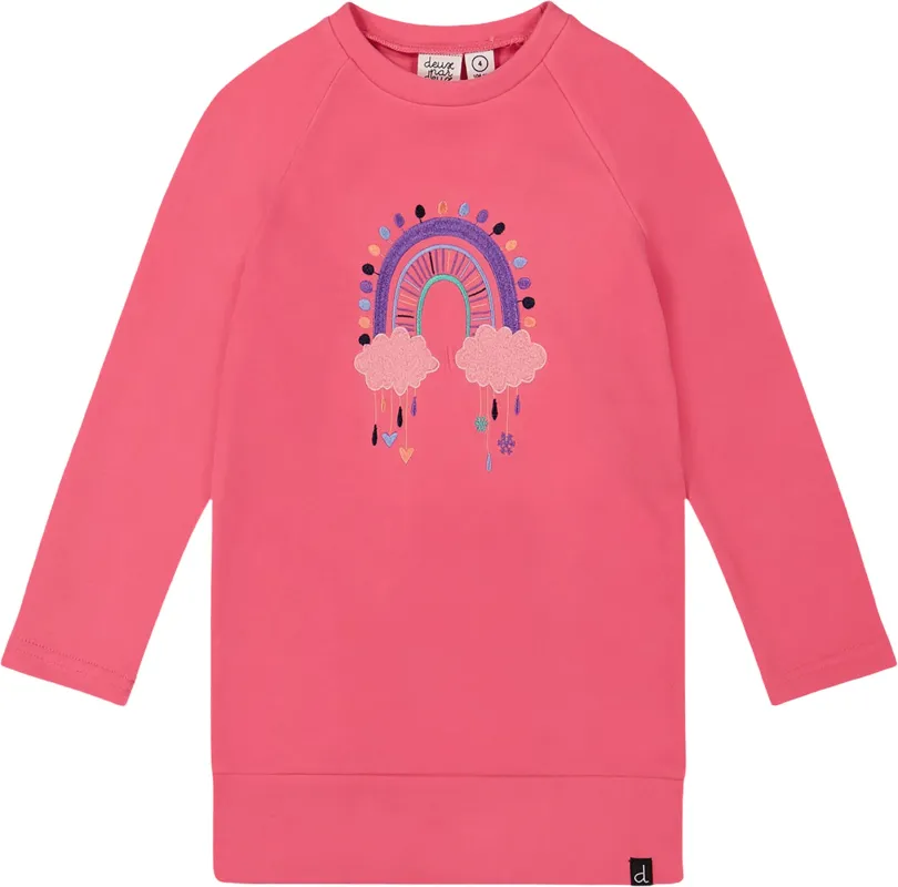 Super Soft Tunic T-Shirt with Embroidery - Little Girl|-|Tunique en jersey brodée ultra-doux - Petite fille made by deux par deux