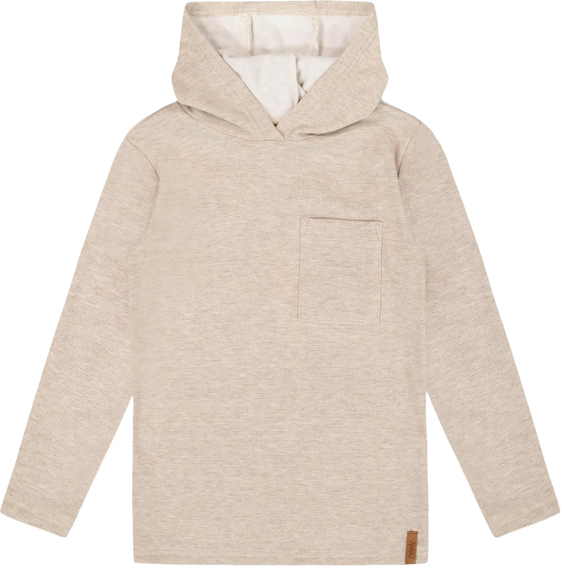 Long Sleeve Super Soft Brushed Jersey Hooded T-Shirt - Little Boy|-|T-shirt à capuchon manches longues en jersey brossé ultra-doux - Petit garçon sold by Altitude Sports product image thumbnail 2