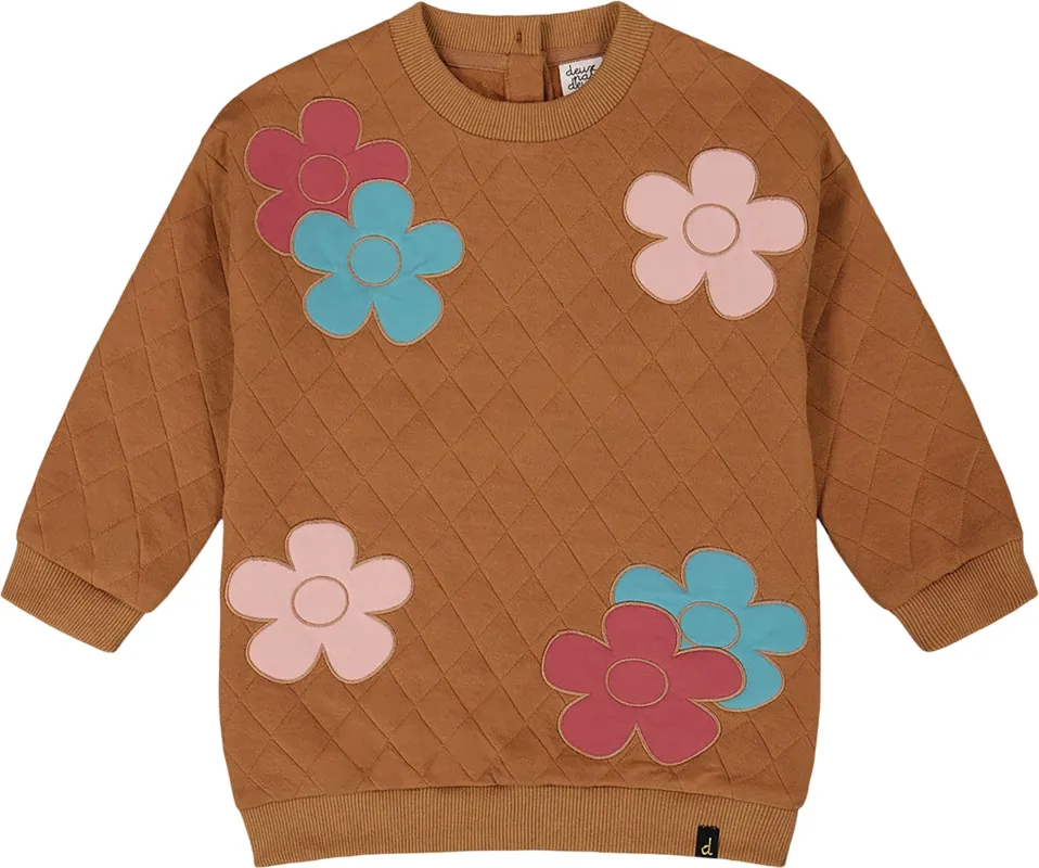 Quilted Tunic with Flowers - Big Girl|-|Tunique matelassée avec fleurs - Grande fille sold by Altitude Sports