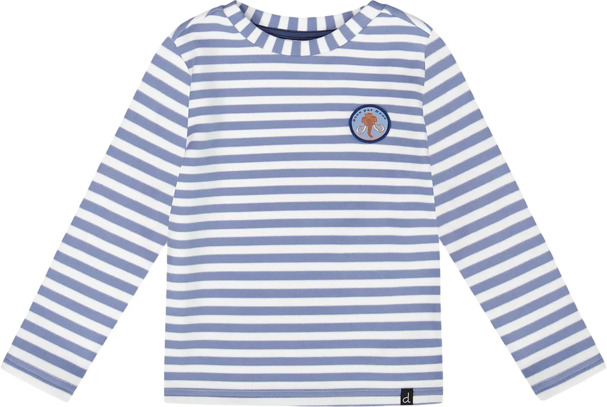 Super Soft Long Sleeve Striped Jersey T-Shirt - Little Boy|-|T-shirt en jersey ultra doux rayé à manches longues - Petit garçon sold by Altitude Sports
