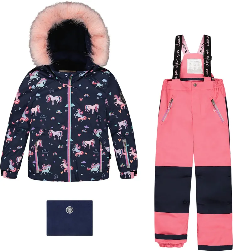 Candy Pink Play Two-Piece Snowsuit - Little Girl|-|Habit de neige deux pièces Play Candy Rose - Petite fille sold by Altitude Sports