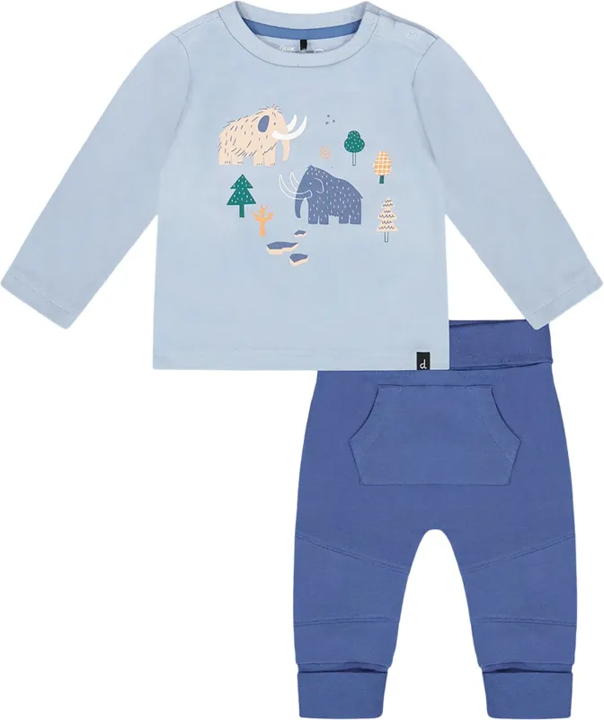 Organic Cotton Jersey Two-Piece Top and Pant Set - Little Boy|-|Ensemble haut et pantalon deux pièces en jersey de coton biologique - Petit garçon sold by Altitude Sports