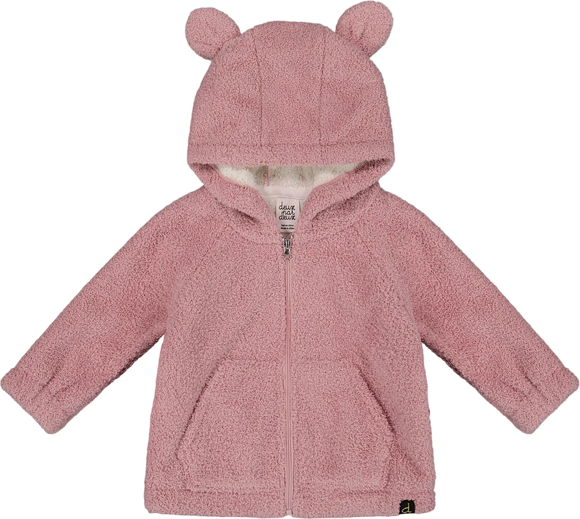 Hooded Full Zip Cat Plush Jacket - Little Girl|-|Manteau chat zippé en peluche avec capuchon - Petite fille sold by Altitude Sports