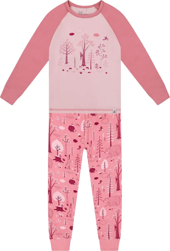 Organic Cotton Two-Piece Pajamas - Big Girl|-|Pyjama deux pièces en coton biologique - Grande fille made by deux par deux