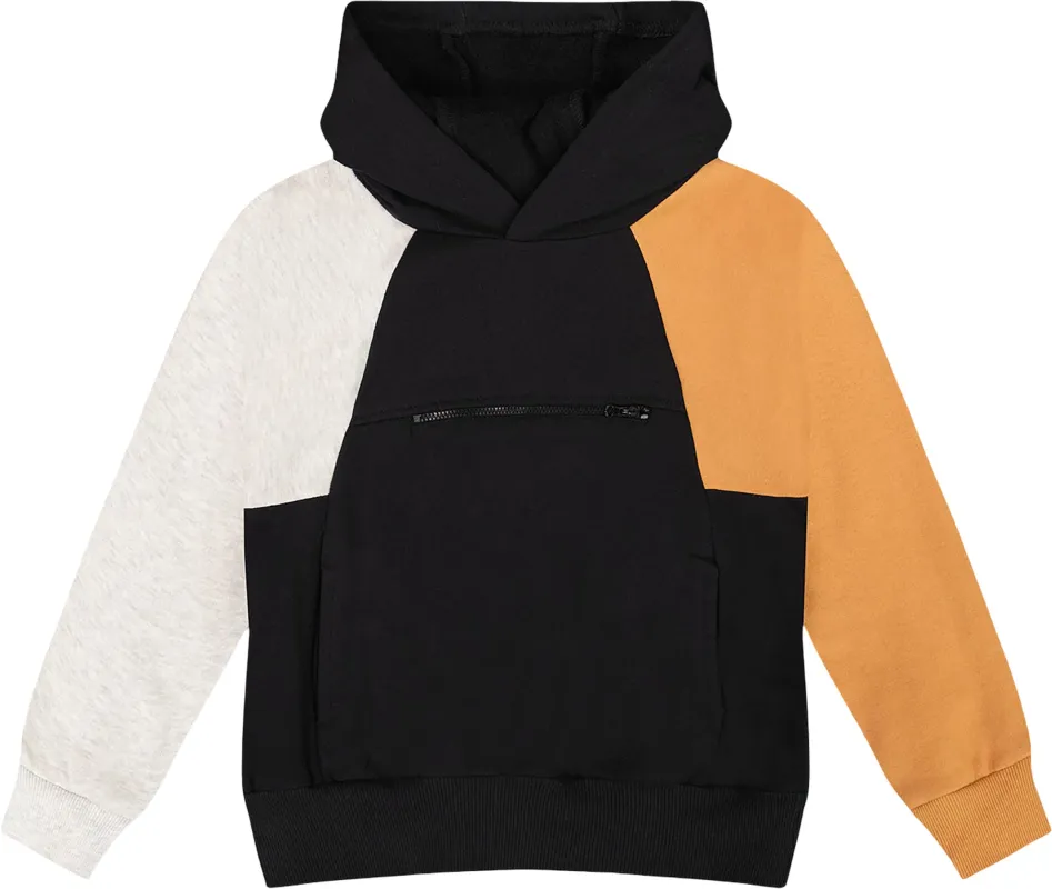 Pullover Hooded Fleece Sweatshirt with Zip Pocket - Big Boy|-|Chandail en molleton à capuchon avec poche zippée - Grand garçon made by deux par deux