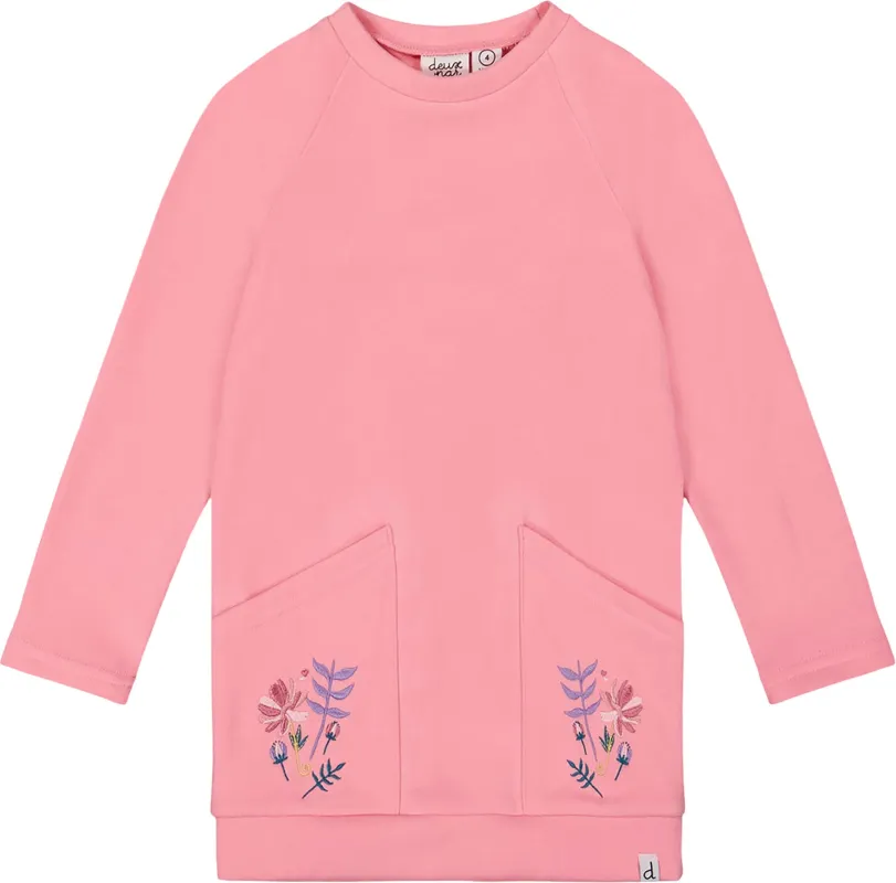 Super Soft Tunic T-Shirt with Embroidered Pockets - Little Girl|-|Tunique en jersey ultra-doux avec poches brodées - Petite fille sold by Altitude Sports