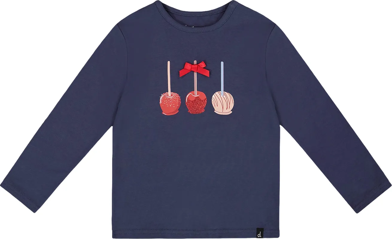 Apple Treats Organic Cotton T-Shirt - Little Girl|-|T-shirt en coton biologique Bonbons Pomme - Petite fille sold by Altitude Sports