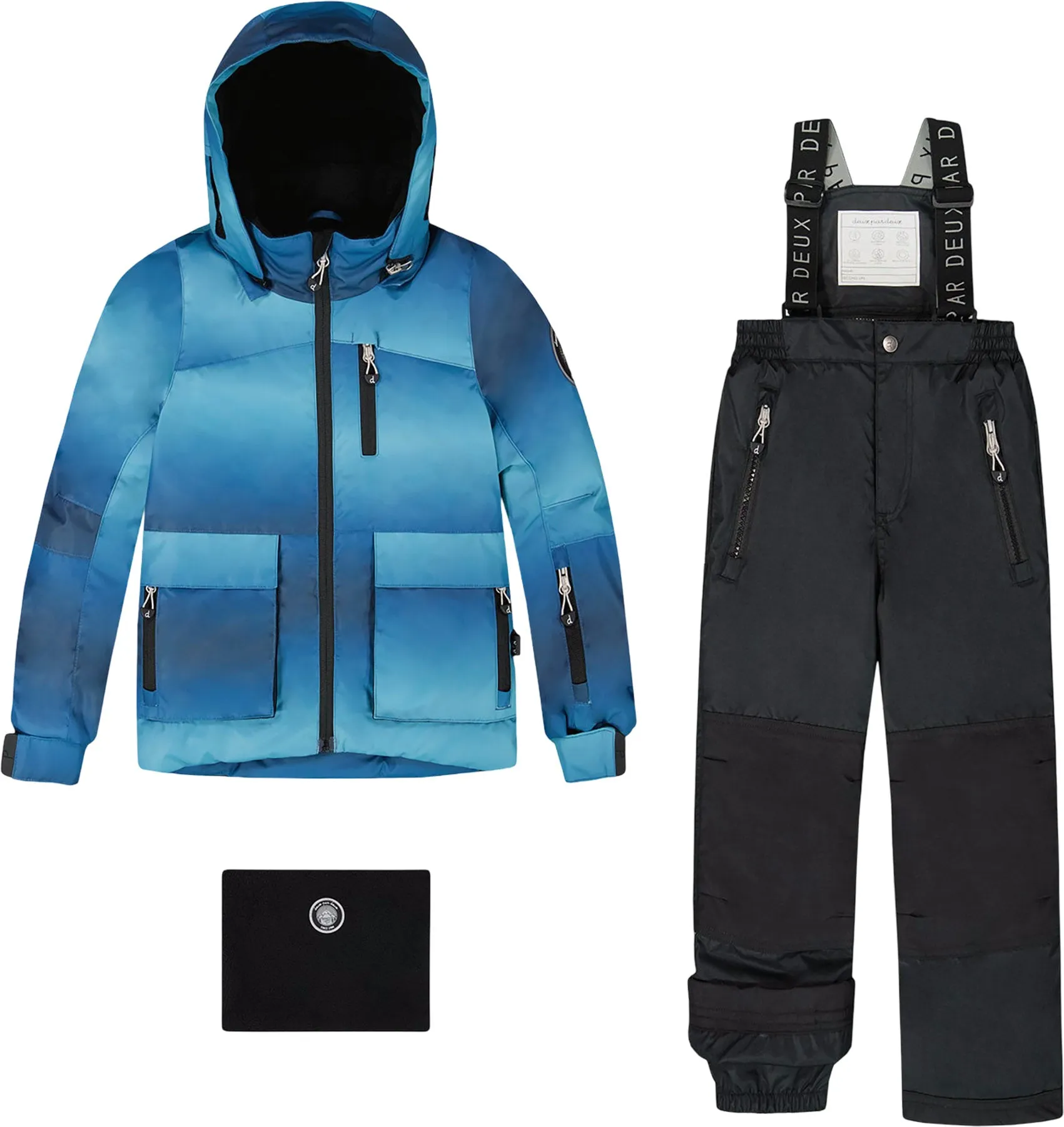 Black Printed Play Two-Piece Snowsuit - Big Boy|-|Habit de neige deux pièces Play imprimé Noir - Grand garçon sold by Altitude Sports product image thumbnail 2