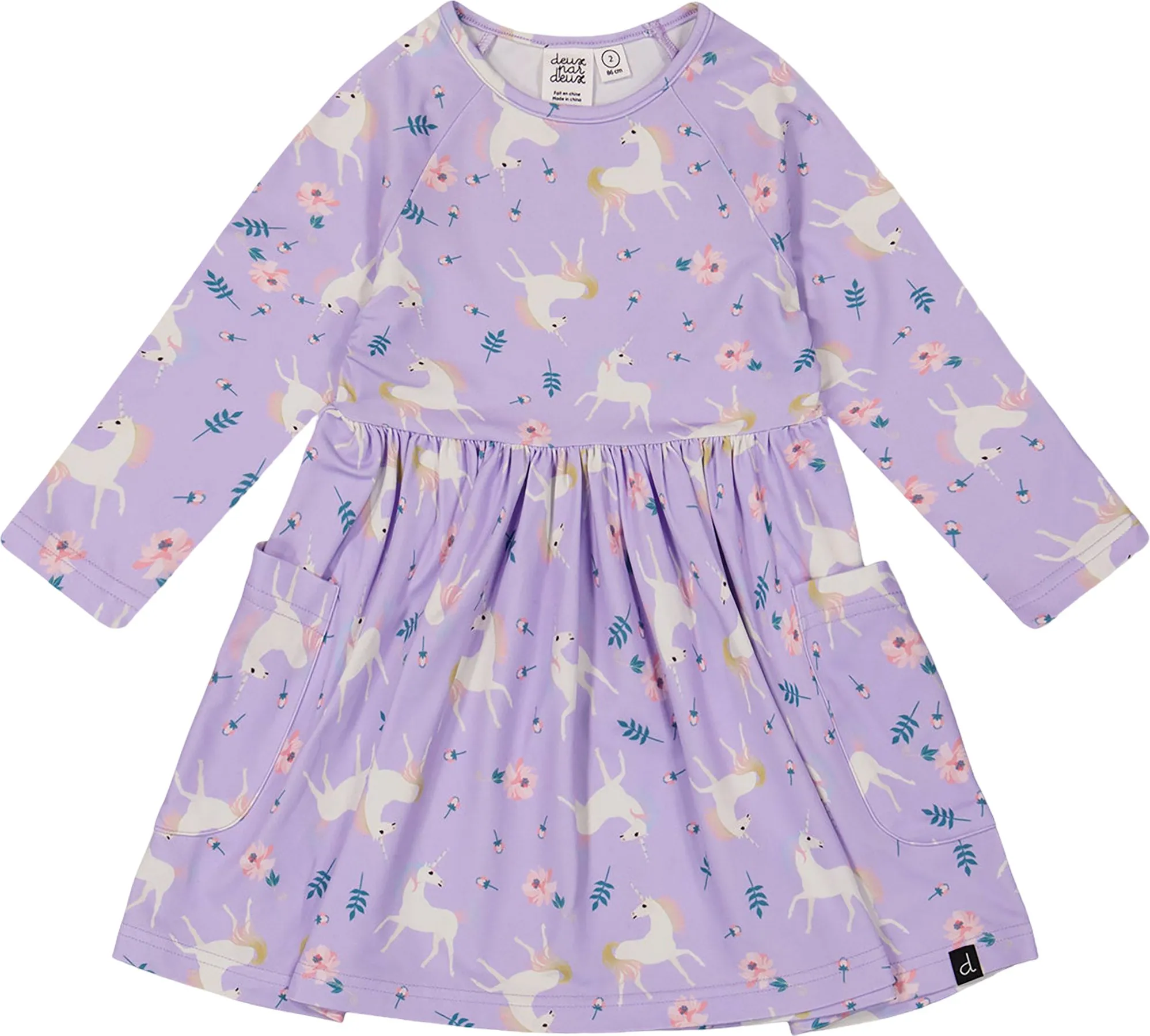 Jersey Dress with Pockets - Big Girl|-|Robe en jersey avec poches - Grande fille sold by Altitude Sports product image thumbnail 2