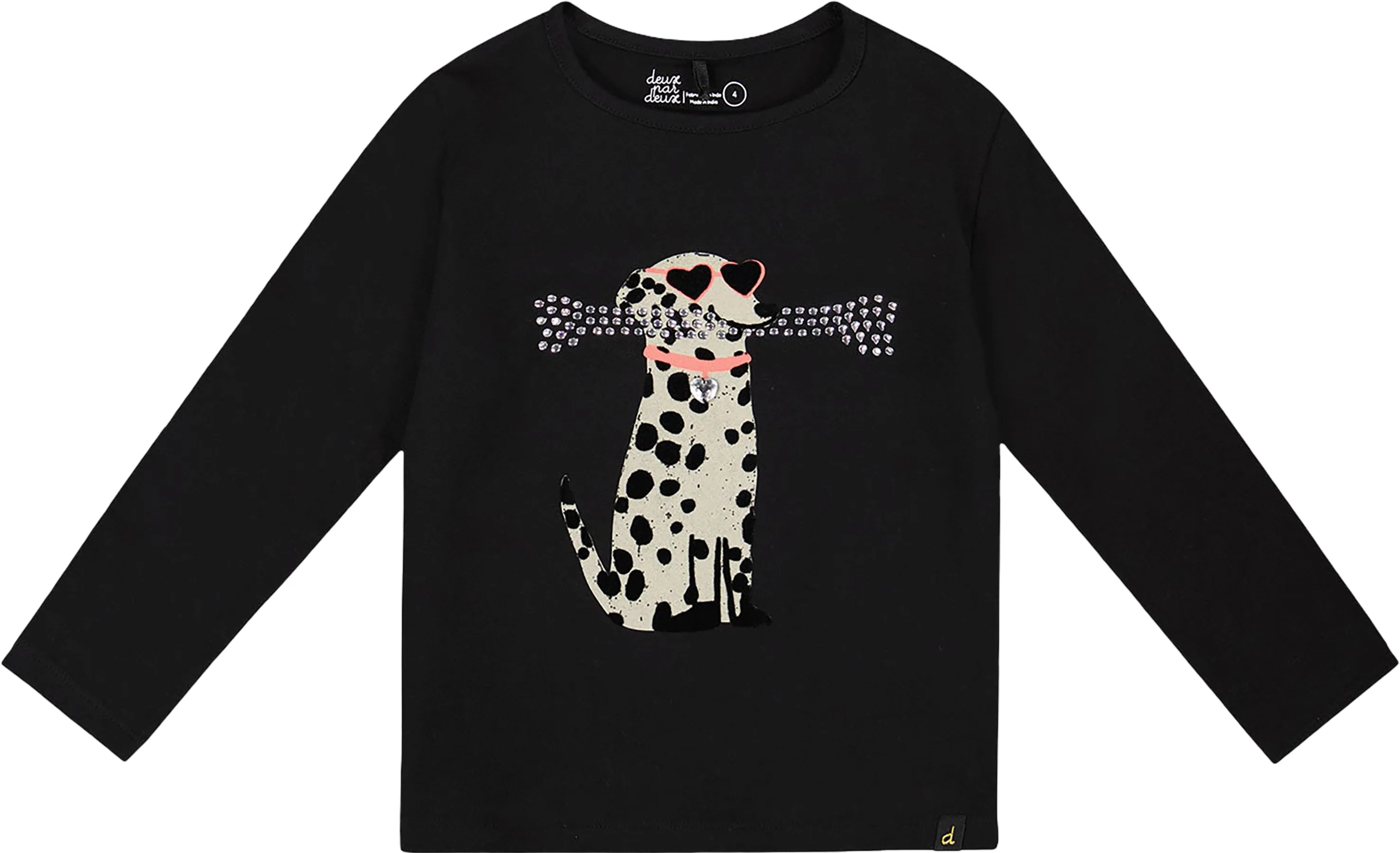 Dalmatian Organic Cotton T-Shirt - Little Girl|-|T-shirt en coton biologique Dalmatien - Petite fille sold by Altitude Sports product image thumbnail 2