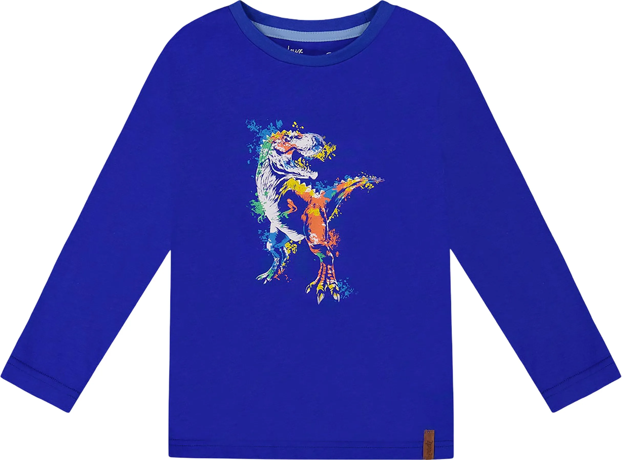 Blue Long Sleeve Jersey T-Shirt - Little Boy|-|T-shirt en jersey à manches longues Bleu - Petit garçon sold by Altitude Sports