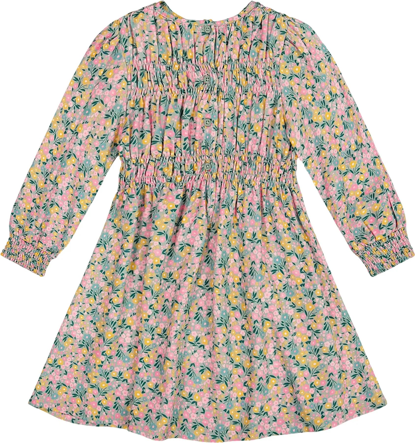Smocked Viscose Dress - Little Girl|-|Robe en viscose à smocks - Petite fille sold by Altitude Sports