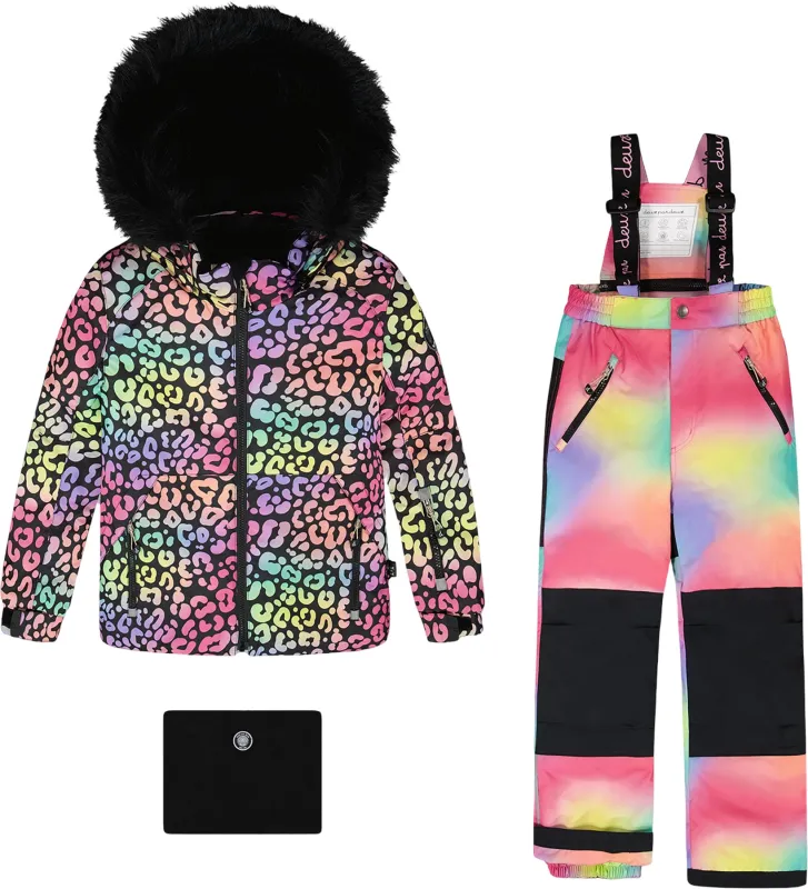 Multicolor Play Two-Piece Snowsuit - Little Girl|-|Habit de neige deux pièces Play Multicolore - Petite fille sold by Altitude Sports