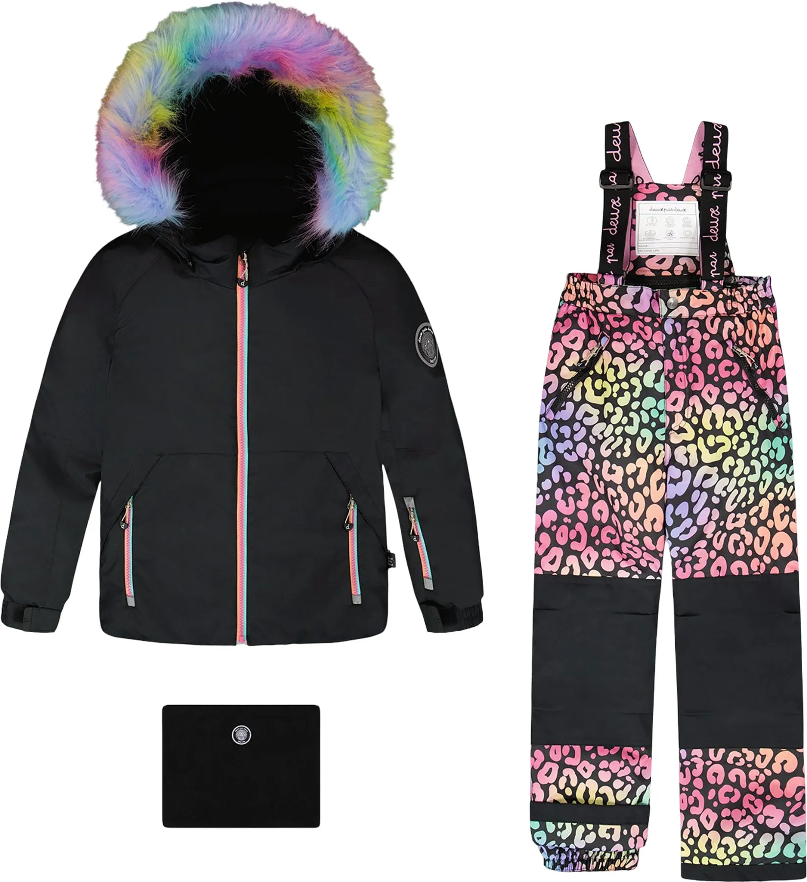 Multicolor Play Two-Piece Snowsuit - Little Girl|-|Habit de neige deux pièces Play Multicolore - Petite fille sold by Altitude Sports product image thumbnail 2