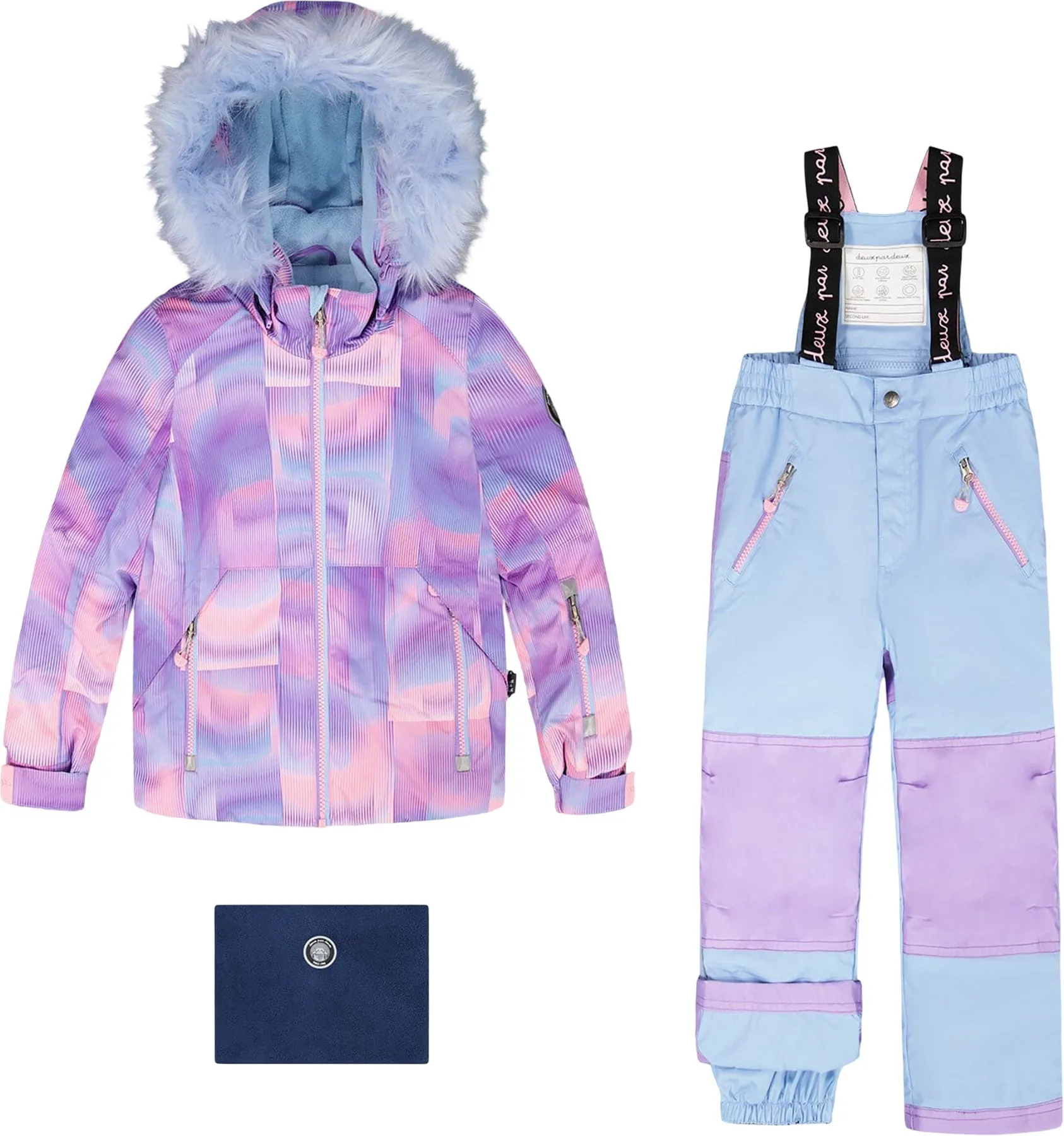 Light Blue Play Two-Piece Snowsuit - Big Girl|-|Habit de neige deux pièces Play Light Bleu - Grande fille sold by Altitude Sports product image thumbnail 2