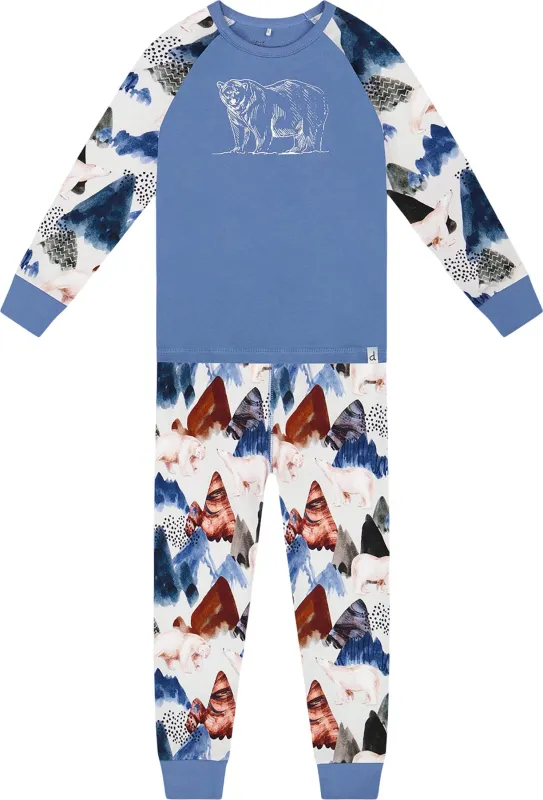 Two-Piece Organic Cotton Pajama Set - Little Boy|-|Pyjama deux pièces en coton biologique - Petit garçon sold by Altitude Sports