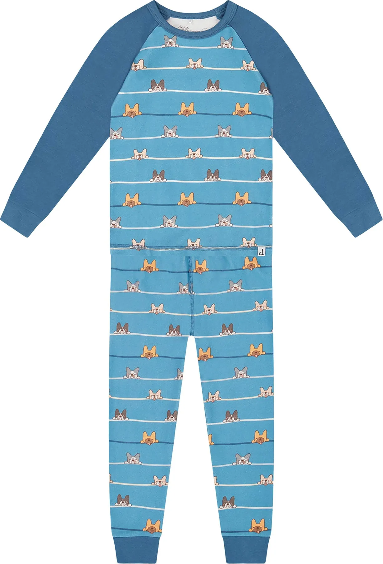 Two-Piece Organic Cotton Pajama Set - Little Boy|-|Pyjama deux pièces en coton biologique - Petit garçon sold by Altitude Sports product image thumbnail 2