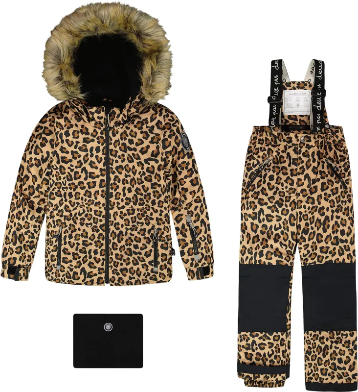 Leopard Play Two-Piece Snowsuit - Little Girl|-|Habit de neige deux pièces Play Leopard - Petite fille sold by Altitude Sports