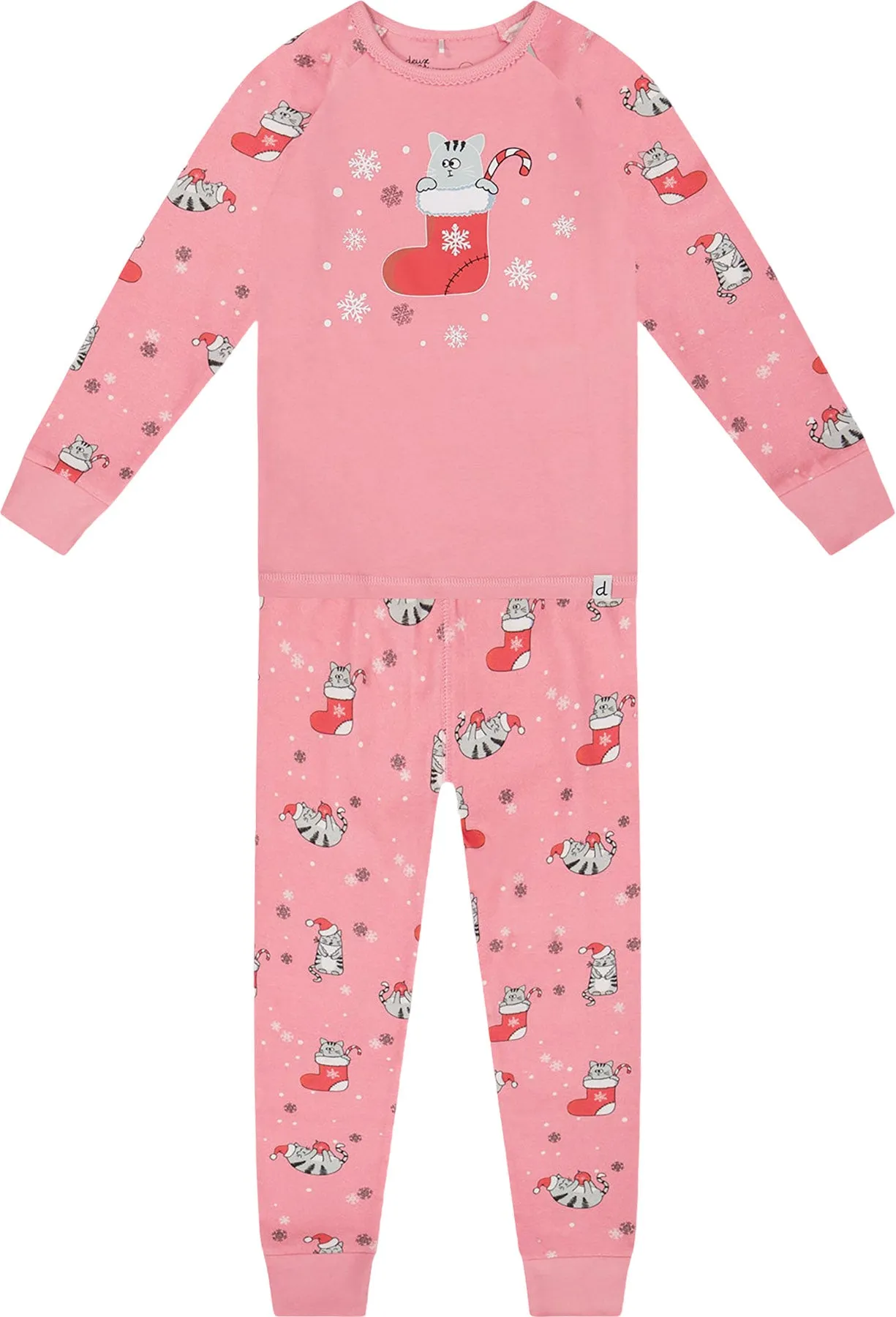 Organic Cotton Two-Piece Pajamas - Little Girl|-|Pyjama deux pièces en coton biologique - Petite fille sold by Altitude Sports product image thumbnail 5