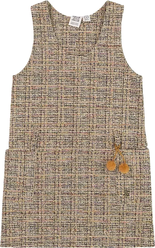 Tweed Jumper Dress - Little Girl|-|Robe salopette en tweed - Petite fille sold by Altitude Sports