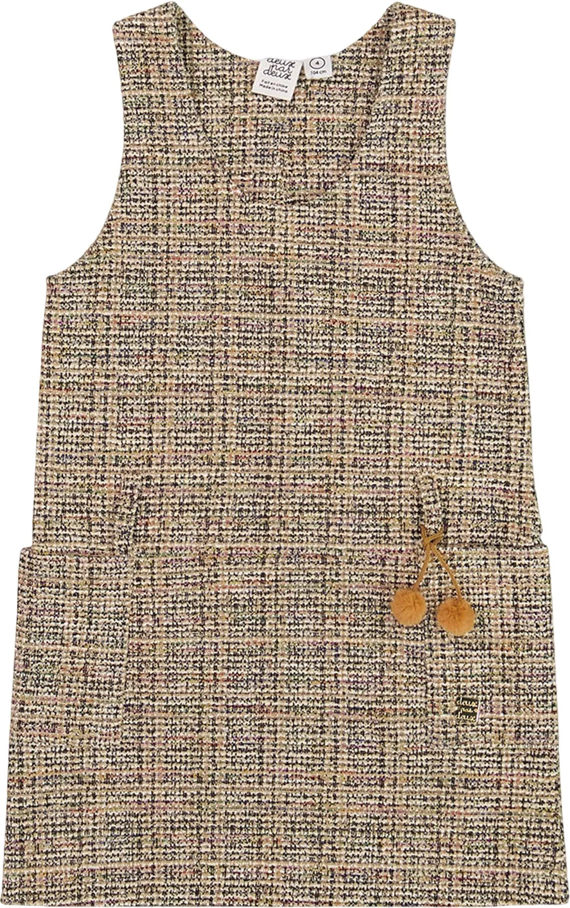 Tweed Jumper Dress - Little Girl|-|Robe salopette en tweed - Petite fille sold by Altitude Sports