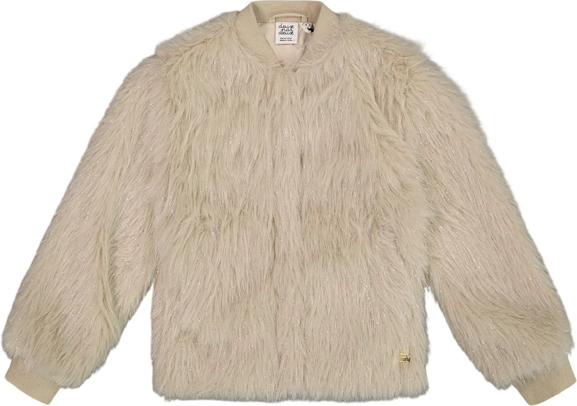 Short Faux Fur Coat - Little Girl|-|Manteau court en fausse fourrure - Petite fille sold by Altitude Sports