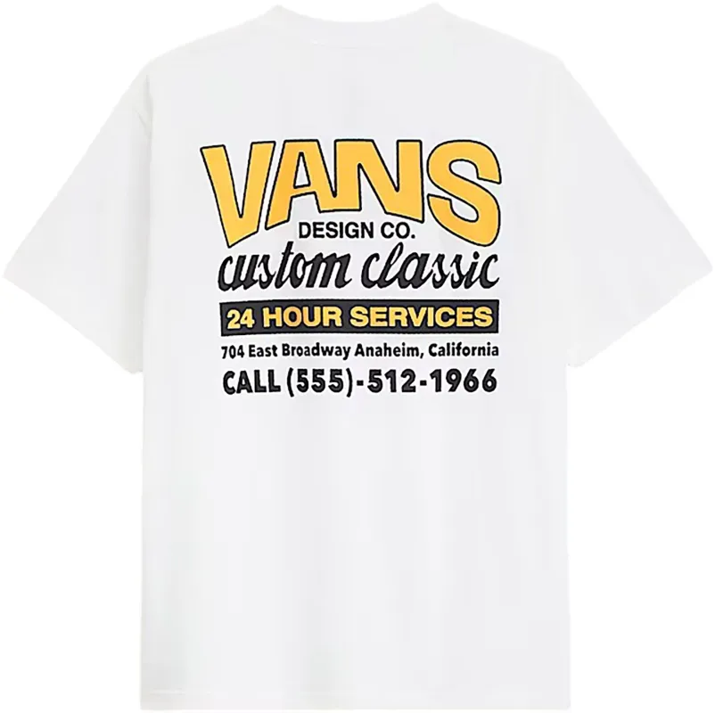 Shop Front Short Sleeve Crew Neck T-Shirt - Men's|-|T-shirt à col rond et manches courtes Shop Front - Homme made by Vans