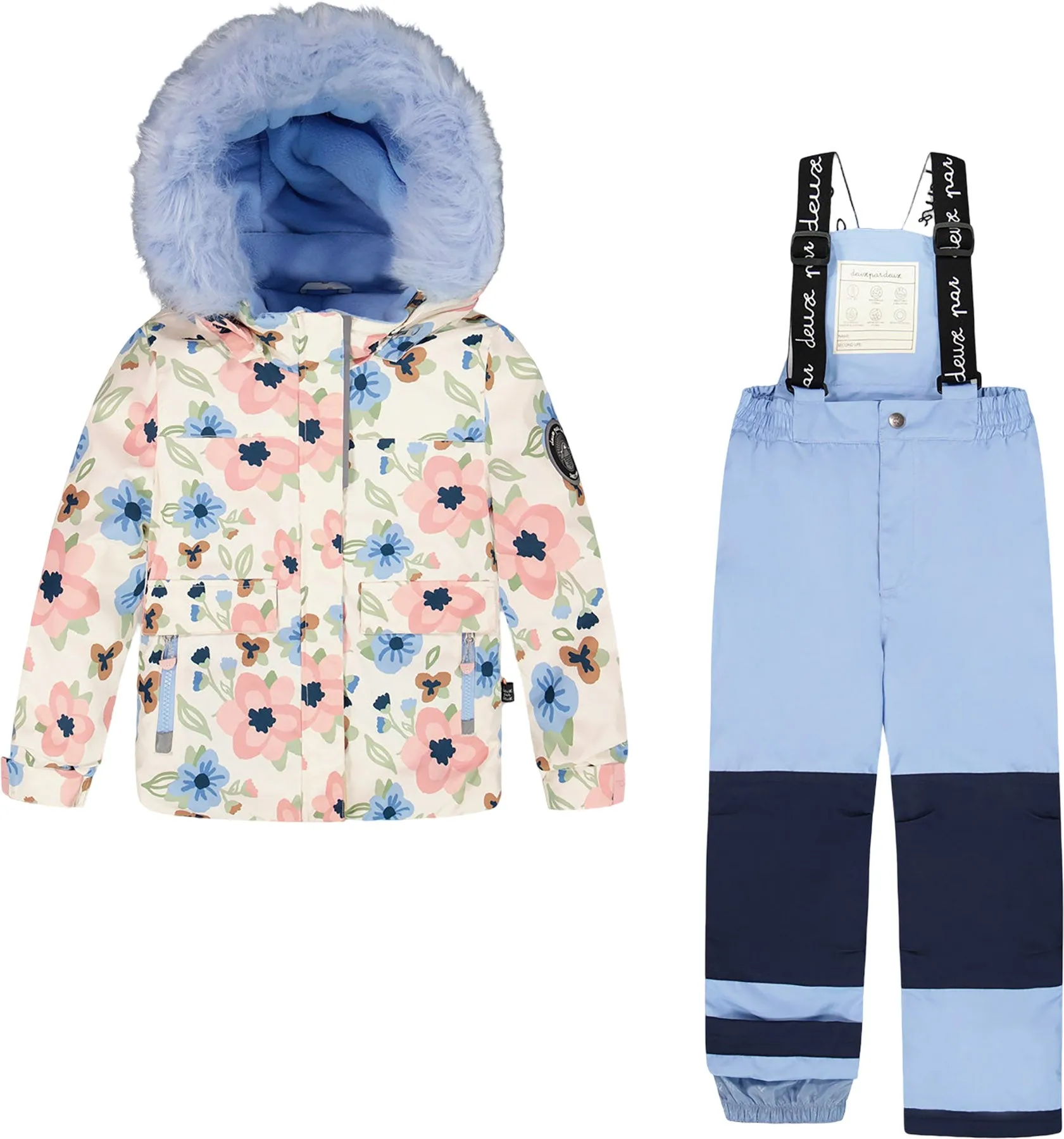 Discover Two-Piece Snowsuit with Printed Jacket - Little Girl|-|Habit de neige deux pièces avec manteau imprimé Discover - Petite fille sold by Altitude Sports product image thumbnail 2