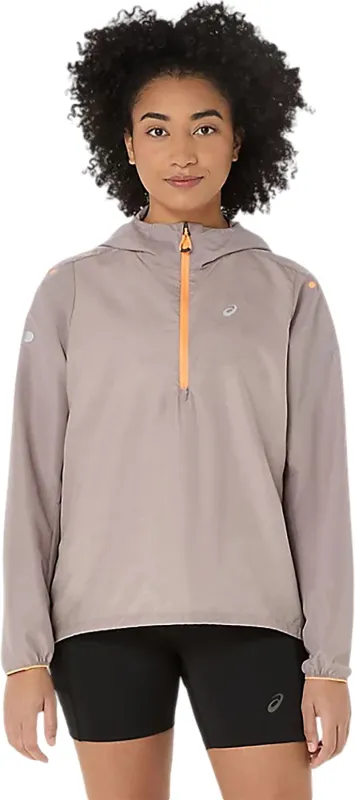 Fujitrail Packable Windbreaker Hoodie - Women's|-|Chandail à capuchon coupe-vent pliable Fujitrail - Femme made by Asics