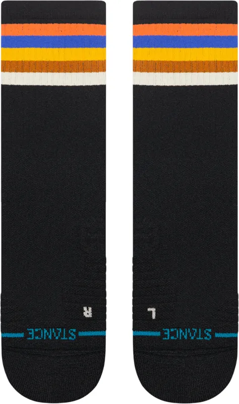Maliboo Ribbed Mid Crew Socks - Unisex|-|Chaussettes mi-mollet côtelées Maliboo - Unisexe sold by Altitude Sports