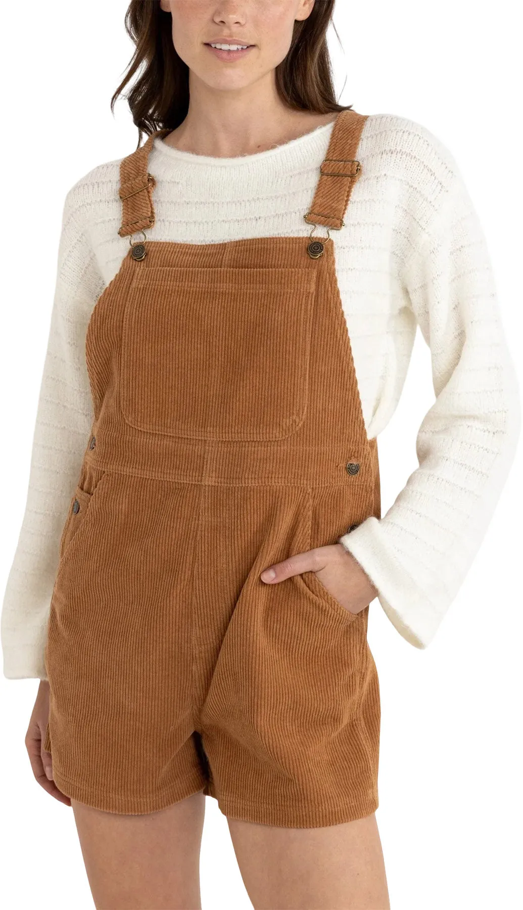 Cord Tide Short Overall - Women's|-|Salopette courte Cord Tide - Femme sold by Altitude Sports product image thumbnail 4