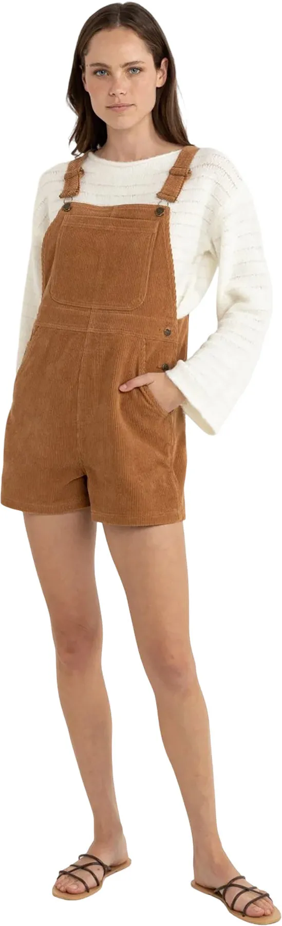 Cord Tide Short Overall - Women's|-|Salopette courte Cord Tide - Femme sold by Altitude Sports product image thumbnail 3