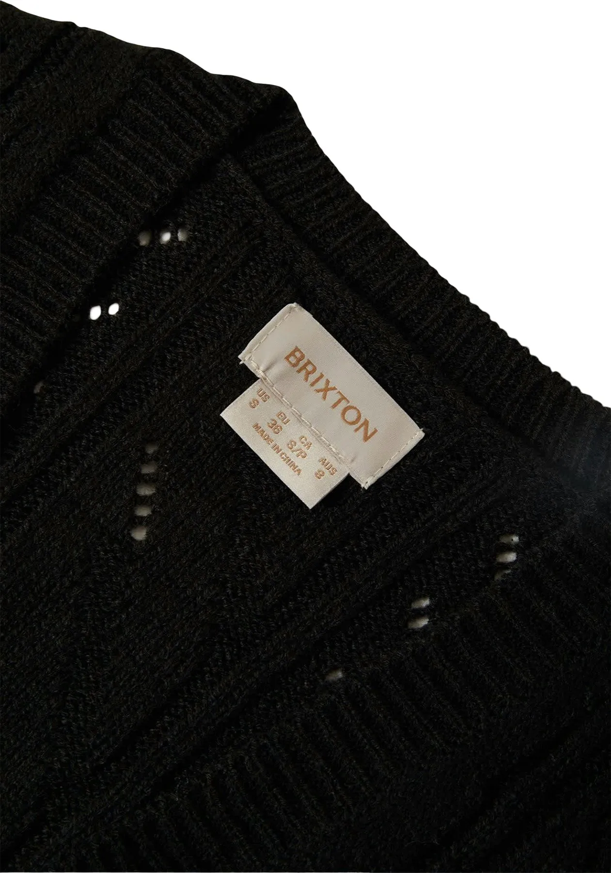 Cropped Pointelle Tie Cardigan - Women's|-|Cardigan court à nouer avec motif ajouré - Femme sold by Altitude Sports product image thumbnail 4