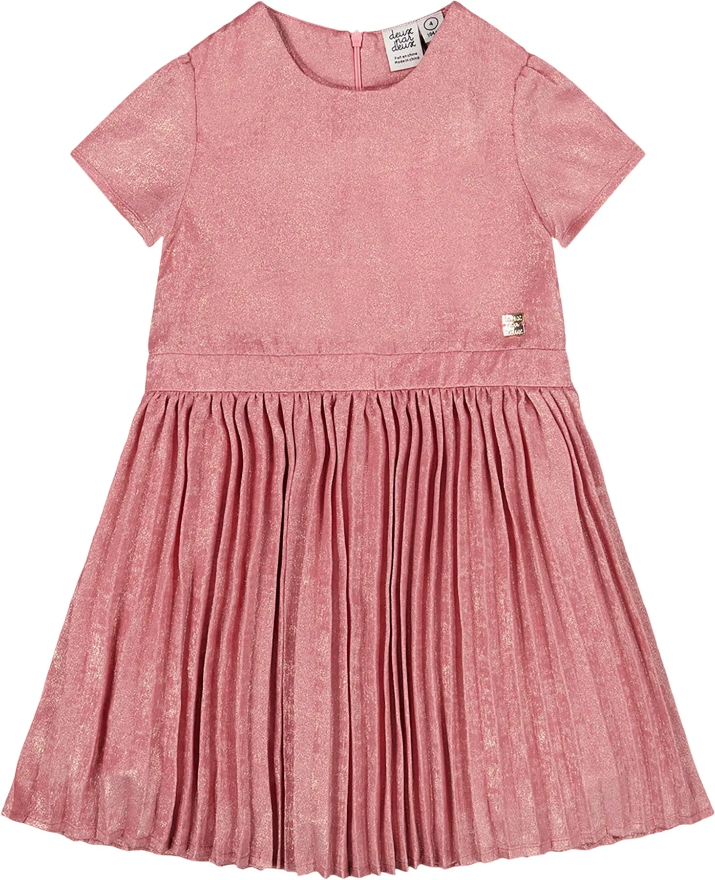 Short Sleeve Dress with Pleated Skirt - Little Girl|-|Robe à manches courtes et jupe plissée - Petite fille sold by Altitude Sports product image thumbnail 2